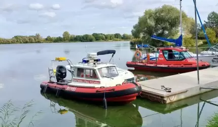 Przystań na Zalewie Prężyce dodatkowym wzmocnieniem dla służb ratowniczych