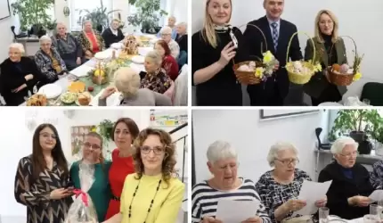 Wielkanocny klimat w Dziennym Domu Seniora