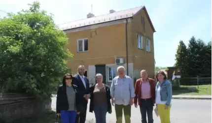 Dach świetlicy w Lusinie już wyremontowany