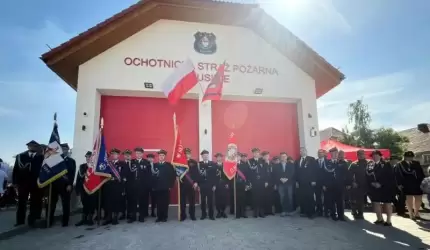 Nowa remiza strażacka OSP Lusina uroczyście otwarta!