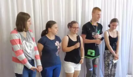 Koncert piosenki niemieckiej w Specjalnym Ośrodku Szkolno-Wychowawczym