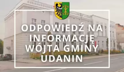 Powiat Średzki odpowiada na informację Wójta Gminy Udanin dot. remontu drogi w Lusinie