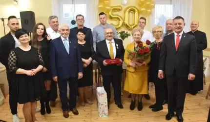 50 lat razem! Jubileusz Państwa Katarzyny i Juliana Honców