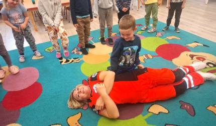 Ratownicze ABC w Przedszkolu w Ciechowie