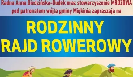 Stowarzyszenie „Mrozovia” z Mrozowa zaprasza na rajd rowerowy