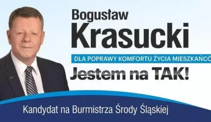 Bogusław Krasucki - kandydat na burmistrza Środy Śląskiej (program wyborczy)