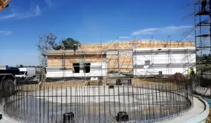 Trwa budowa Stacji Uzdatniania Wody w Kadłubie