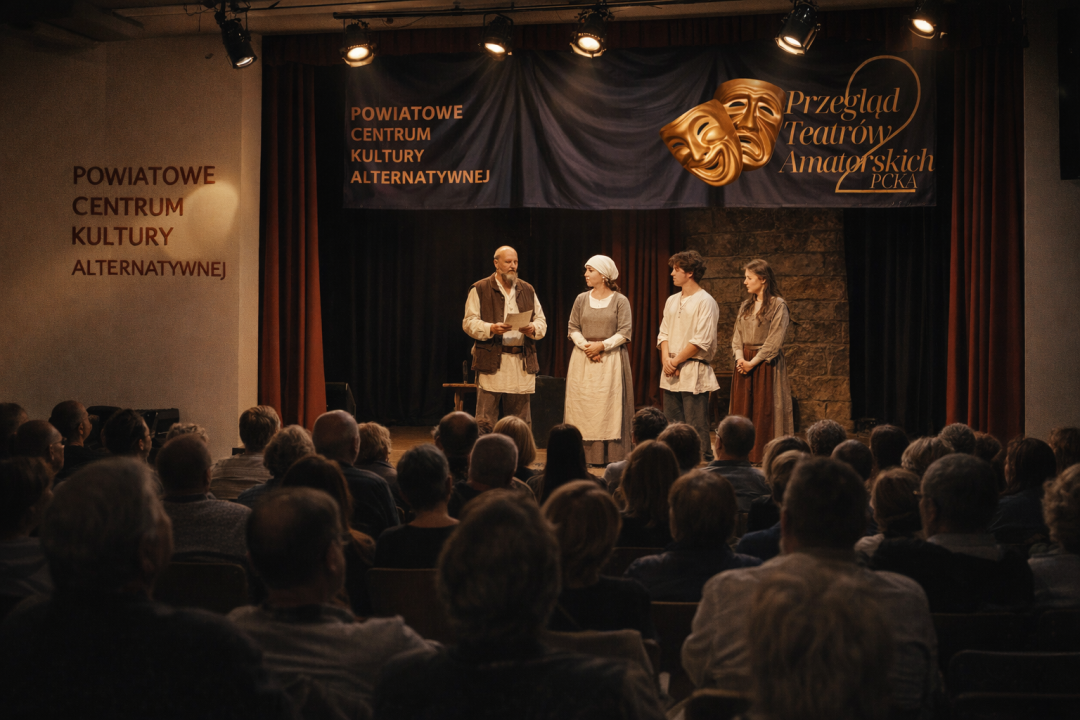 Ilustracja poglądowa - Przegląd Teatrów Amatorskich PCKA