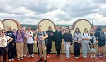 Spotkanie z uczniami z Niemiec