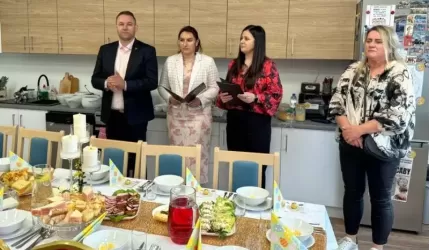 Śniadanie Wielkanocne w Klubie Seniora w Konarach