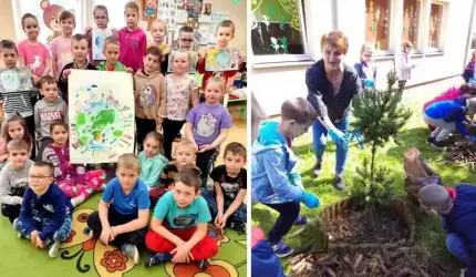 Dzień Ziemi w Przedszkolu nr 3 w Środzie Śląskiej