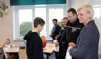 Gminne eliminacje Ogólnopolskiego Turnieju Wiedzy Pożarniczej w Udaninie