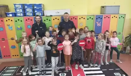 Program Bezpieczeństwo to Skarb z udziałem uczniów z Malczyc