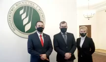 Wójt gminy Udanin z wizytą w Ministerstwie Rolnictwa