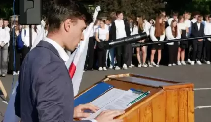 Rozpoczęcie roku szkolnego w powiatowych szkołach