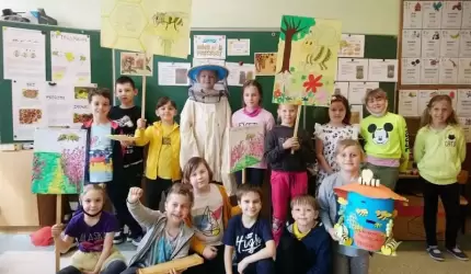 Dzień Pszczół w Szkole Podstawowej w Kostomłotach