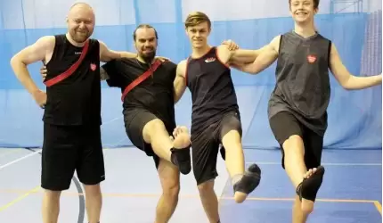 Rozegrali mecze koszykówki na rzecz WOŚP