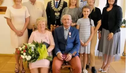 Złoty jubileusz Państwa Chrząstków, są razem ponad 50 lat!