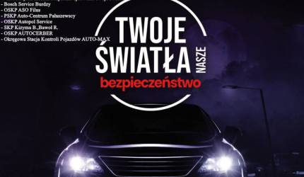 „Twoje światła – nasze bezpieczeństwo” - sprawdź, gdzie bezpłatnie ustawisz światła w swoim pojeździe 2025