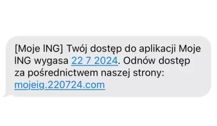 Uwaga na wiadomości SMS od oszustów!