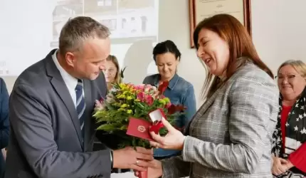 Szefowa średzkiego sanepidu odznaczona "Za zasługi w ochronie zdrowia"