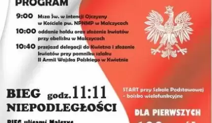 Obchody100-lecia Niepodległości w Malczycach