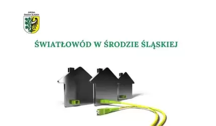 Światłowód w Środzie Śląskiej
