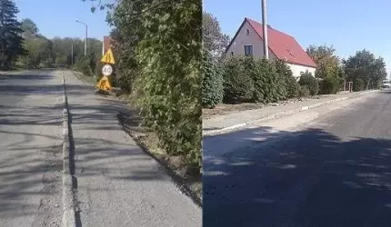 Nowy chodnik w Karnicach