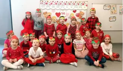 Walentynki w Przedszkolu w Szczepanowie