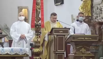 Transmisja mszy św. z kościoła w Środzie Śląskiej (31-05-2020)