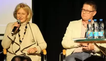 "Amantka z pieprzem" - Grażyna Barszczewska z wizytą w Środzie Śląskiej