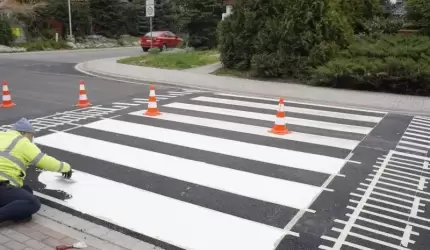 Wyniesione przejścia na drogach gminnych