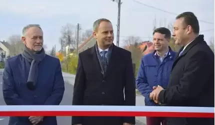 Droga Udanin - Piekary oficjalnie otwarta!