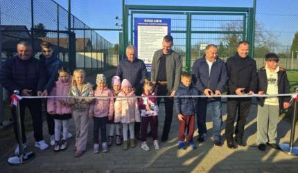 Nowe boisko w Głosce już otwarte!