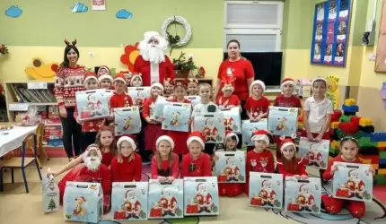 Mikołaj w Przedszkolu Publicznym nr 1