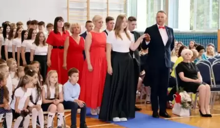 Uroczyste zakończenie roku szkolnego w Szkole Podstawowej w Udaninie