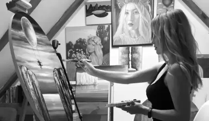 Powiat średzki azylem dla kolejnej zdolnej artystki