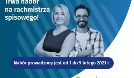 Nabór kandydatów na rachmistrzów spisowych