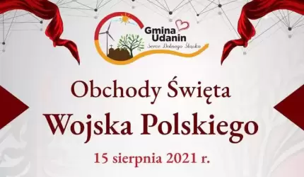 Uroczyste obchody Święta Wojska Polskiego w Udaninie