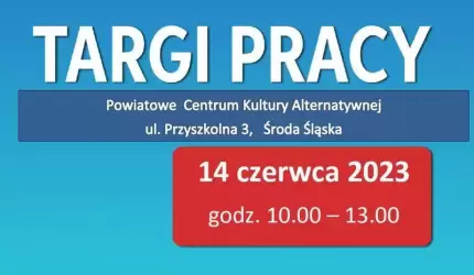 Zapraszamy firmy do udziału w Targach Pracy