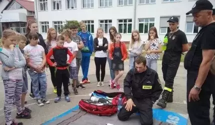 Szkolenie z pierwszej pomocy w szkole w Udaninie