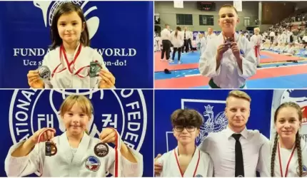 Średzcy taekwondziści z sukcesami na Mistrzostwach Dolnego Śląska!