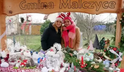 Nastrojowy jarmark świąteczny w Malczycach