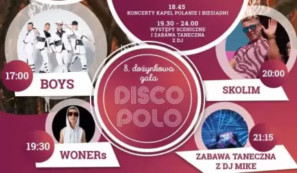 Dożynki Gminne w Szczepanowie z Galą Disco Polo. Gwiazdą zespół Boys!