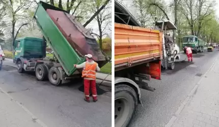 Trwają remonty cząstkowe dróg gminnych