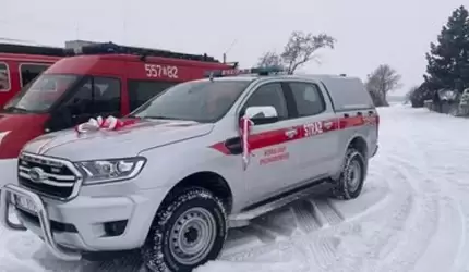 Nowy samochód dla OSP Udanin z dofinansowaniem