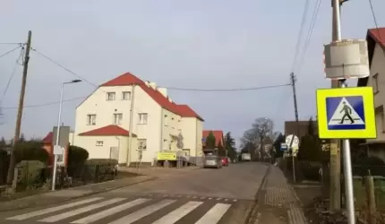 Bezpieczne przejścia dla pieszych w gminie Miękinia