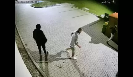 Akt wandalizmu w Wilkszynie! Agresywnych sprawców zarejestrował monitoring