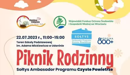 Piknik Rodzinny w Udaninie z wieloma atrakcjami
