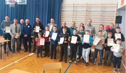 Turniej warcabowy o Puchar Wójta Gminy Udanin rozstrzygnięty